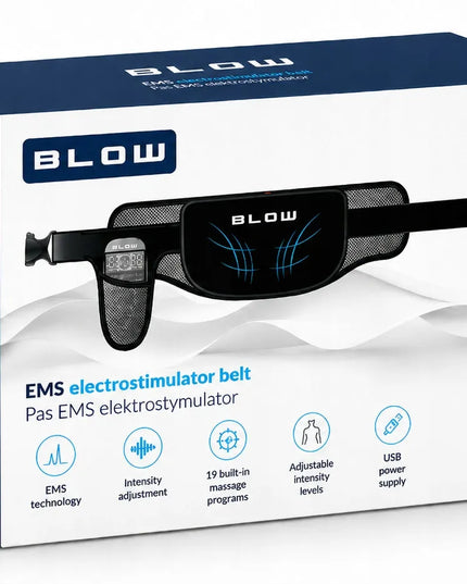 BLOW EMS pilvo raumenų elektrostimuliatorius – masažinis diržas