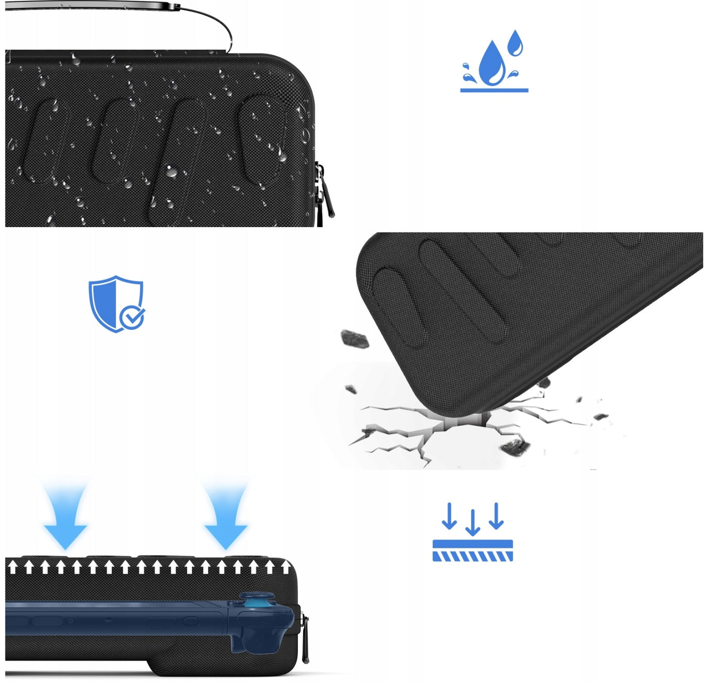 Sustiprintas dėklas/futliaras Nintendo Switch 2 2025 konsolei