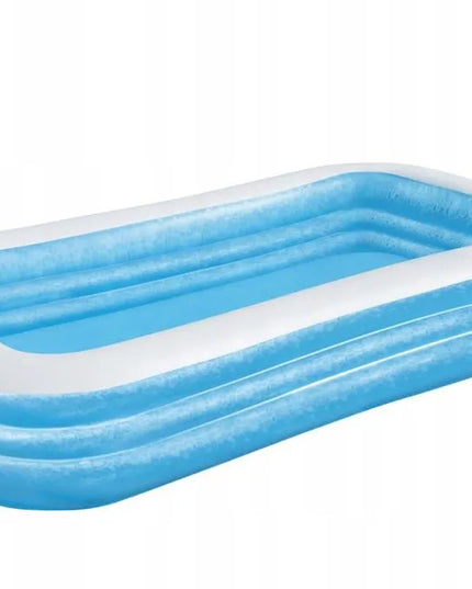 9-in-1 didelis pripučiamas baseinas Bestway 305x183x56 cm su uždangalu, kilimėliu, tinklu, ratu, kamuoliu ir rankovėmis