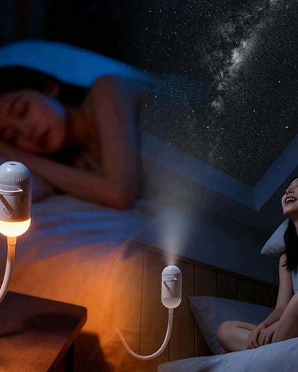 Žvaigždėto dangaus projektorius „Galaxy“ 12 viename, naktinė lempa