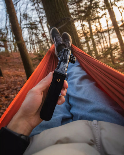 Spacecase mini telefono stovas ir asmenukių lazda 3in1