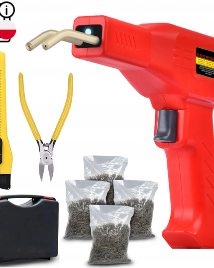 RETOO ER1207 plastiko suvirinimo įrankis, 1200 sąsagėlių, didelis komplektas