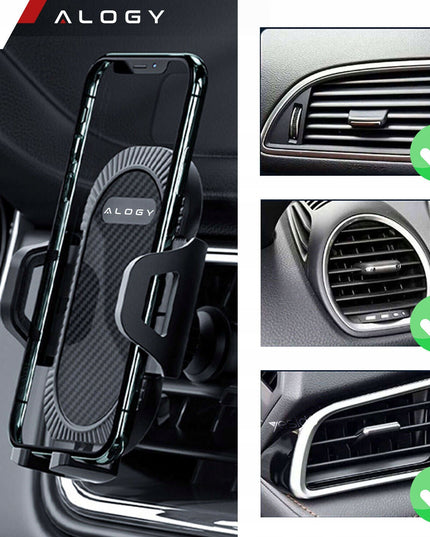 Automobilinis telefono laikiklis 4-in-1, skirtas prietaisų skydeliui, priekiniam stiklui, salonui