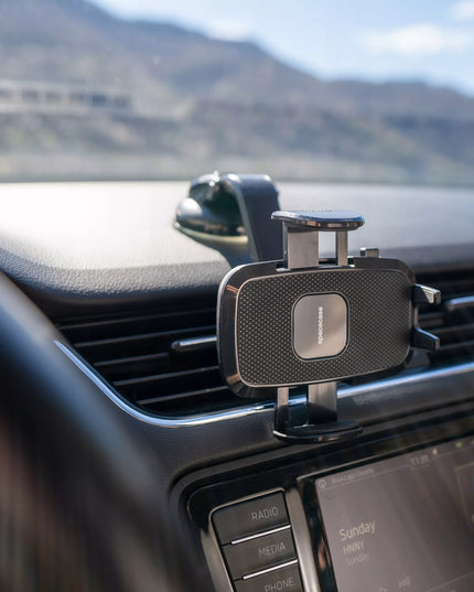 AUTOMOBILINIS TELEFONO LAIKIKLIS ANT PRIETAISŲ SKYDELIO STIPRUS