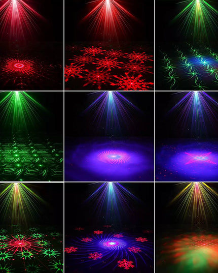 PROJEKTORIUS Disco kamuolys lazeris su pulteliu Muzikinis režimas LED 8 W RGB