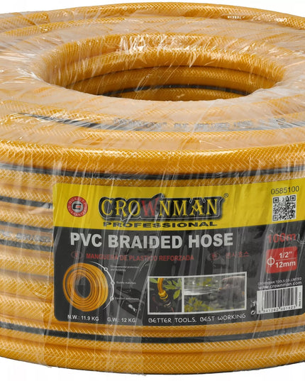 Sodo žarna 100m 1/2" PVC su armuotu pluoštu 12mm*16mm