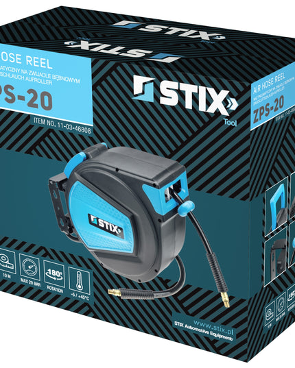 Automatiškai susukama pneumatinė žarna su rite 20 m STIX