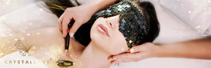 CRYSTALLOVE Cryo Ice Gua Sha – nerūdijančiojo plieno veido masažo plokštelė