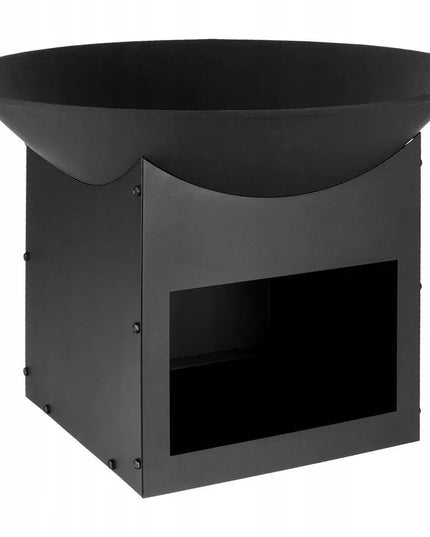 Didelė metalinė sodo laužavietė ant kojų 56 cm