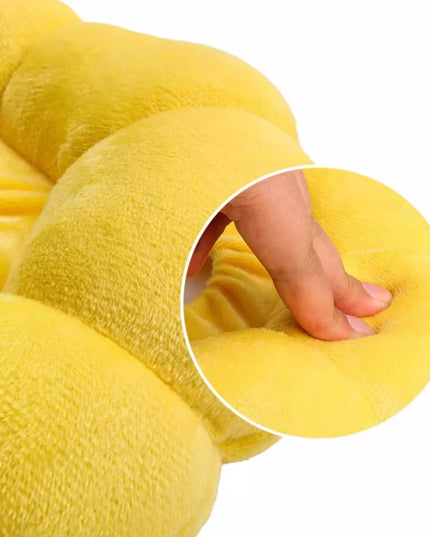 Minkštas pliušinis pooperacinis apykaklė katei ir šuniui, S (2-4 kg)