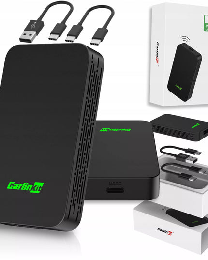 Belaidis adapteris Carlinkit 5.0 Apple CarPlay Android Auto