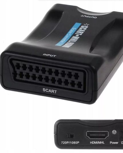 Adapteris konverteris SCART į HDMI AV EURO SCART-HDMI FULL HD