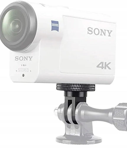Suneo GB001 universalus adapteris iš GoPro į 1/4 colio vyrišką sriegį, skirtas trikojui