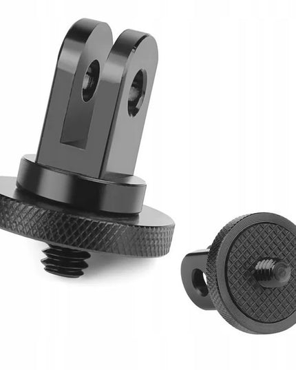Suneo GB001 universalus adapteris iš GoPro į 1/4 colio vyrišką sriegį, skirtas trikojui
