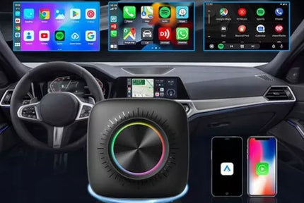 AI BOX 8 GB+128 GB belaidis adapteris Android 13 Auto CarPlay