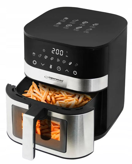 ORO FRITINĖ DIDELĖ BE RIEBALŲ 5L 1400W 8 AUTOMATINIAI REŽIMAI