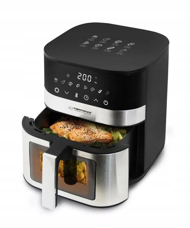 ORO FRITINĖ DIDELĖ BE RIEBALŲ 5L 1400W 8 AUTOMATINIAI REŽIMAI