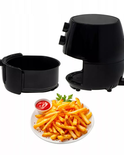 AIR FRYER talpi AEROGRILĖ KARŠTO ORO GRIUZDINTUVĖ 2,5L 1600W NEPRIDEGANTI