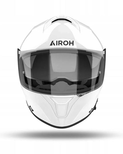Visaspalvis motociklininko šalmas AIROH SPARK 2 COLOR, baltas, blizgus