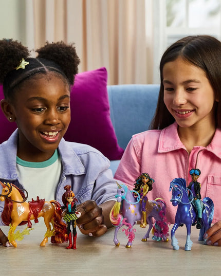 „Unicorn Academy“ rinkinys: Ava ir vienaragis Leaf su šepečiu