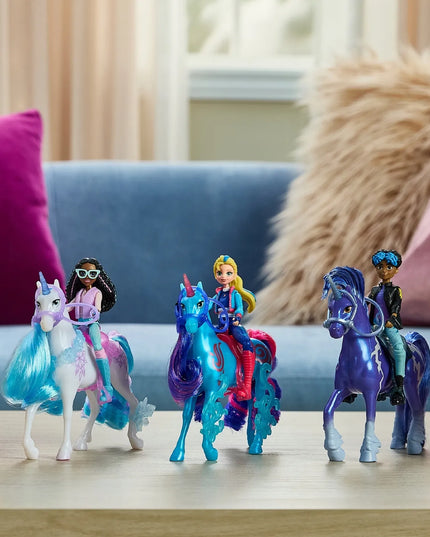 „Unicorn Academy“ rinkinys: Ava ir vienaragis Leaf su šepečiu