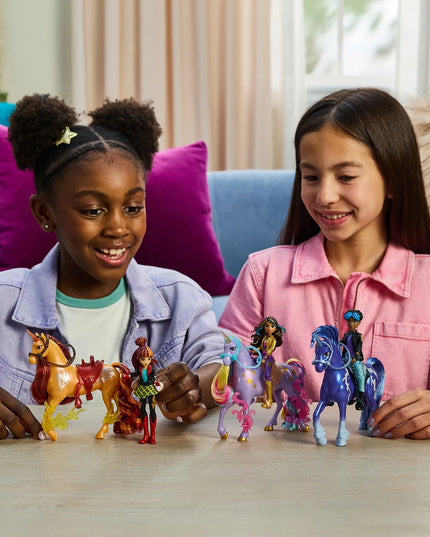 Unicorn Academy lėlės Sophia ir Wildstar vienaragio rinkinys su priedais
