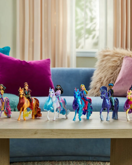 Unicorn Academy lėlės Sophia ir Wildstar vienaragio rinkinys su priedais