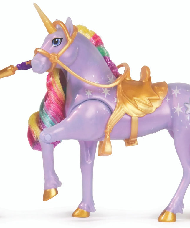 Unicorn Academy rinkinys: lėlė Sophia ir šviečiantis vienaragis Wildstar