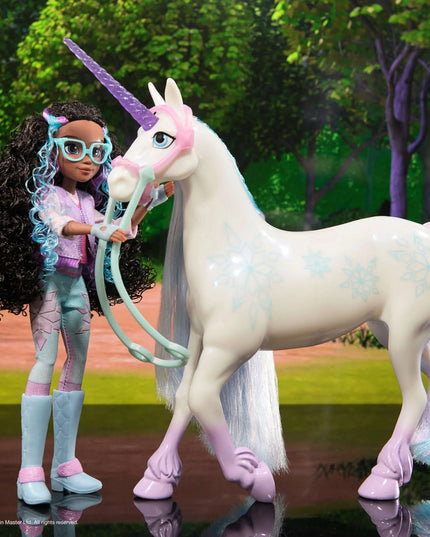 „Unicorn Academy“ didelė vienaragio „Glacier“ figūrėlė, 27 cm