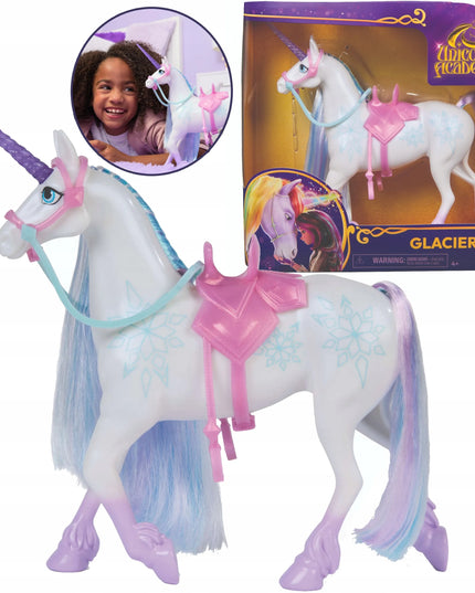 „Unicorn Academy“ didelė vienaragio „Glacier“ figūrėlė, 27 cm