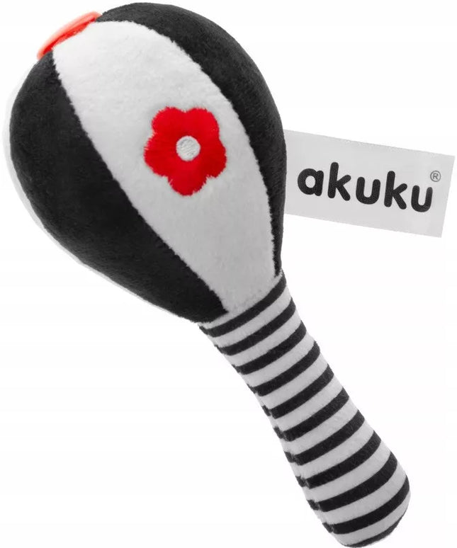AKUKU sensorinis pliušinis barškutis