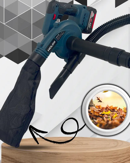 Akumuliatorinis sodo pūstuvas lapams ir sniegui, suderinamas su Bosch baterijomis