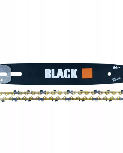 Akumuliatorinis grandininis pjūklas medienai 2 x 21V 4 Ah 30cm 12" BLACK