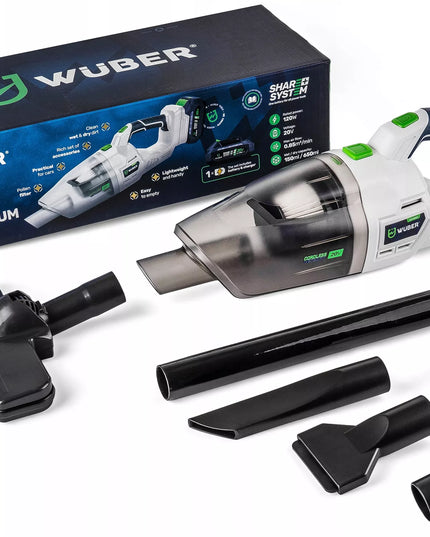 Belaidis rankinis ir vertikalus dulkių siurblys 2-in-1 Wuber W04666