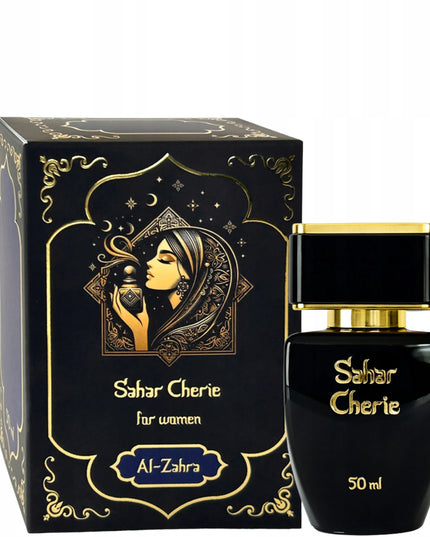 AL-ZAHRA Sahar Cherie moteriškas arabiškas parfumuotas vanduo, rytietiškos natos, 50 ml