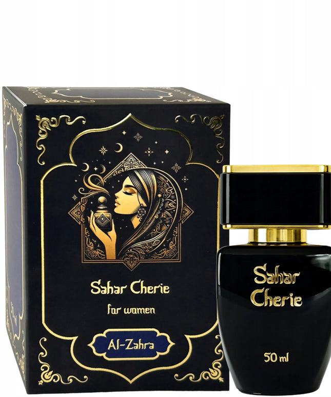 AL-ZAHRA Sahar Cherie moteriškas arabiškas parfumuotas vanduo, rytietiškos natos, 50 ml