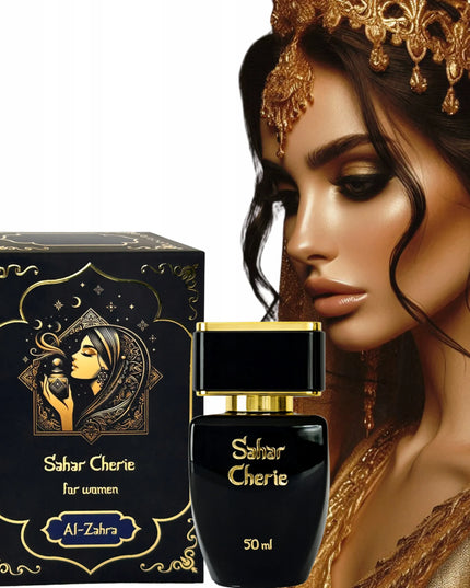 AL-ZAHRA Sahar Cherie moteriškas arabiškas parfumuotas vanduo, rytietiškos natos, 50 ml