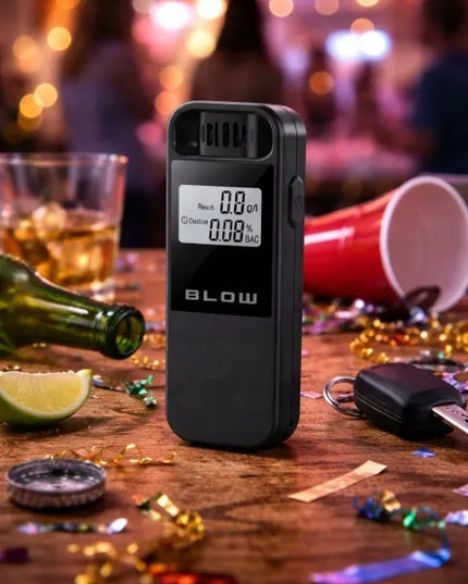 „BLOW 3300“ bekontaktis alkoholio matuoklis su LCD ekranu