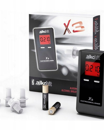 Elektrocheminis alkotesteris Alkohit X3 tikslus