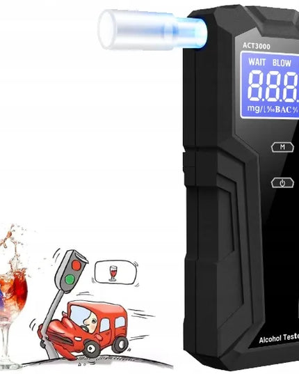 ELEKTRONINIS ALKOTESTERIS DIAWAY ACT3000 + ANTGALIAI