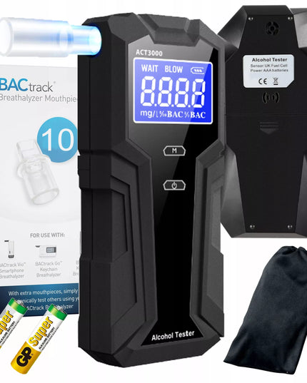 ELEKTRONINIS ALKOTESTERIS DIAWAY ACT3000 + ANTGALIAI