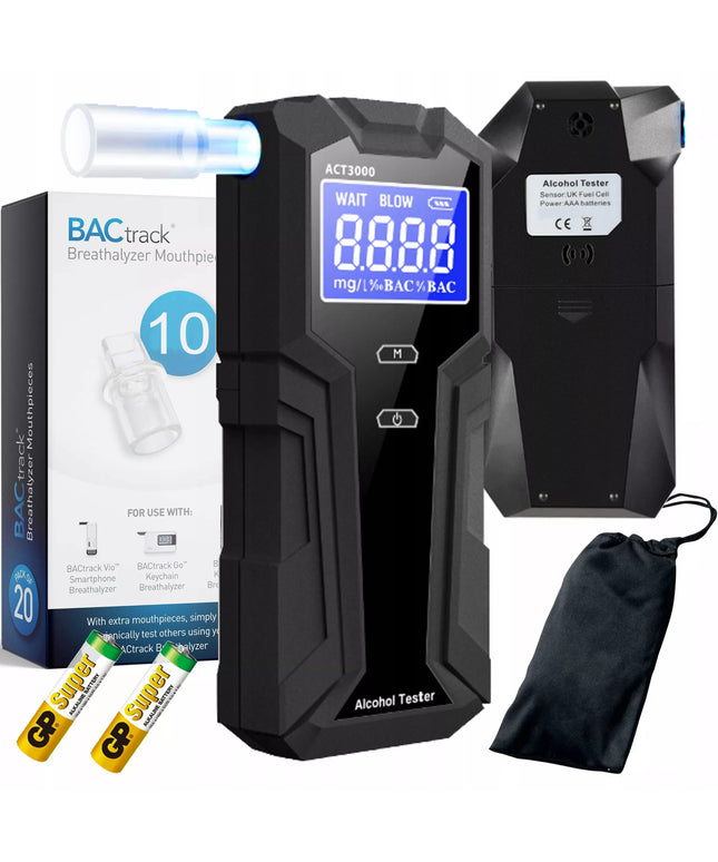 ELEKTRONINIS ALKOTESTERIS DIAWAY ACT3000 + ANTGALIAI