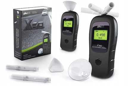 Elektrocheminis alkotesteris Alkohit X50 su 10 kandiklių