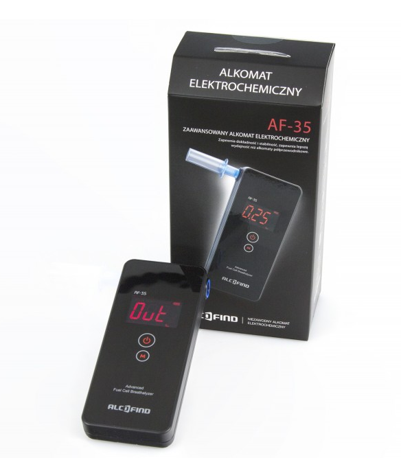 Elektrocheminis alkotesteris AF-35 + Kalibravimas + PVM sąskaita