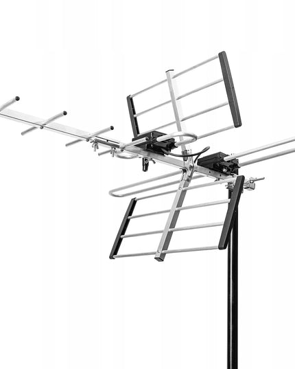 Lauko kryptinė antžeminės TV antena COMBO MUX8 DVB-T2 4K ULTRA HD LTE