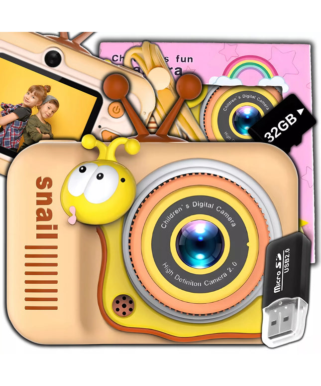Skaitmeninis fotoaparatas vaikams ZeeTech 40Mpx su 32GB kortele