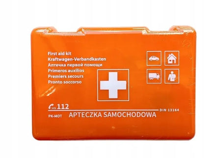 Automobilinė pirmosios pagalbos vaistinėlė, DIN13164, tinkamumo data 2031.09