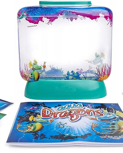 AQUA DRAGONS Povandeninis pasaulis Vandens drakonai su LED lempute edukacinis žaislas