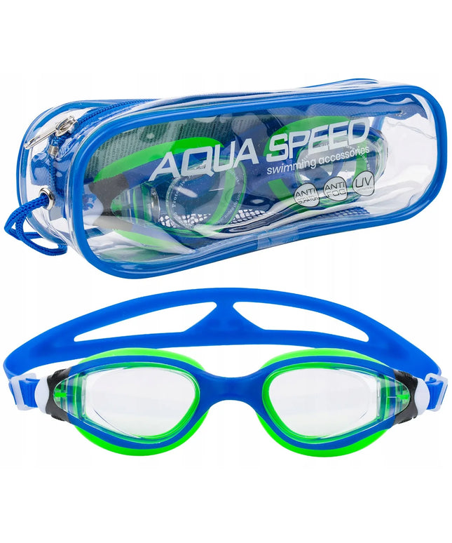 AQUA SPEED ANTI FOG vaikiški plaukimo akiniai baseinui