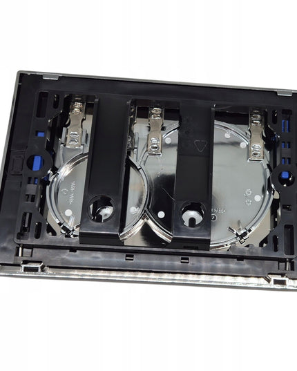 AQUAUNO Mygtukas vandens nuleidimui WC GEBERIT SIGMA matinės baltos spalvos apvalūs mygtukai